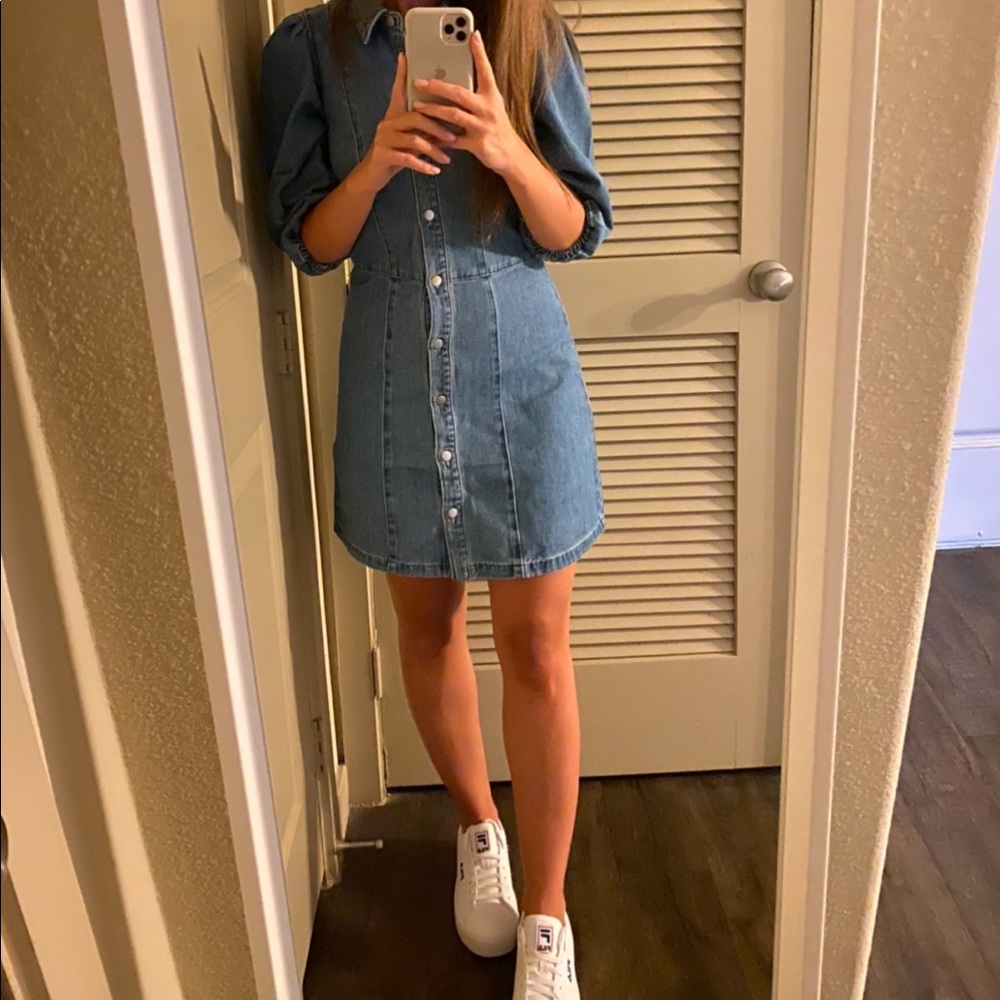 Denim dress